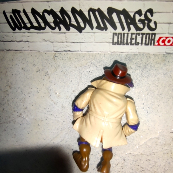 TEENAGE MUTANT NINJA TURTLES TMNT 1990 DONATELLO UNDERCOVER DON FIGURE - Picture 4 of 4